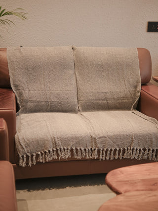 Anaya Handwoven Cotton Sofa Throw