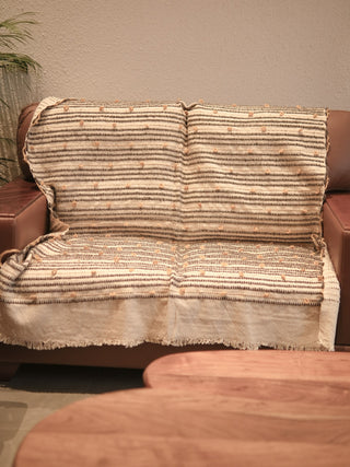 Nayara Handwoven Cotton Sofa Throw