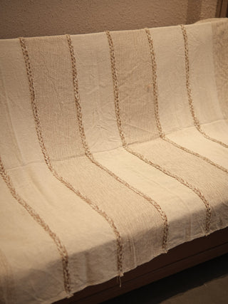 Aarunya Handwoven Cotton Sofa Throw