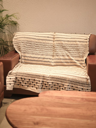 Myra Handwoven Cotton Sofa Throw
