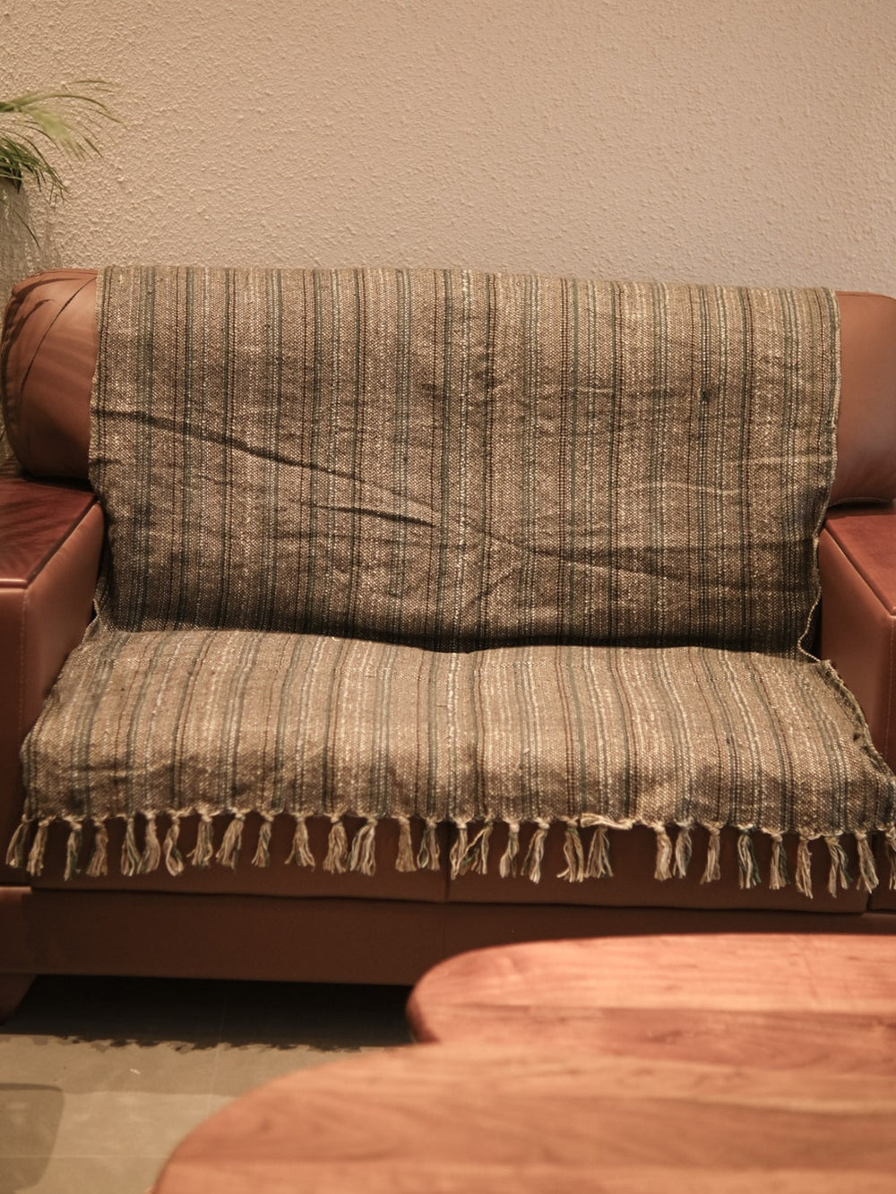 Kavira Handwoven Cotton Sofa Throw