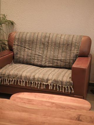 Kavira Handwoven Cotton Sofa Throw