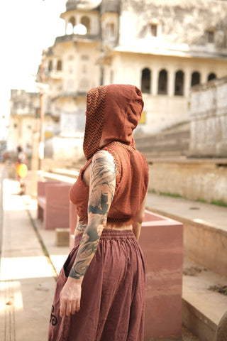 Banjaara Knot Hood Top
