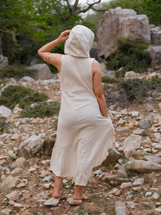 Rait Hooded Dress