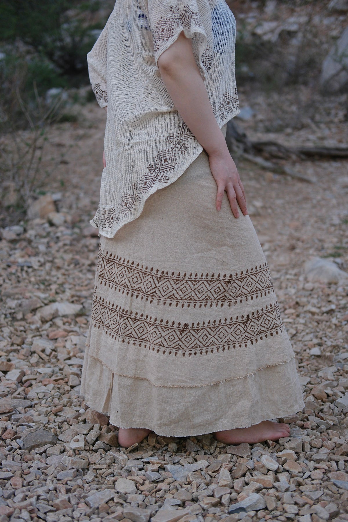 Althea Wrap Skirt - Crystal Heal