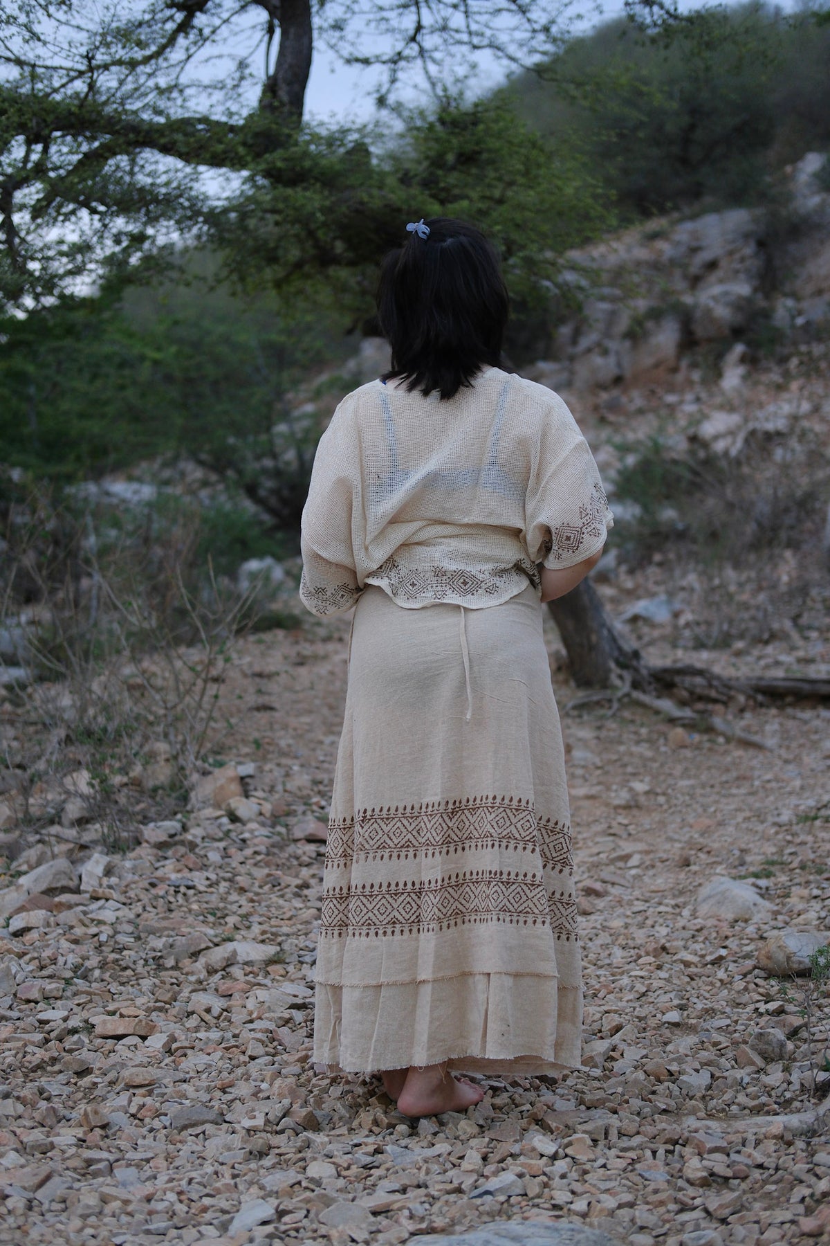 Althea Wrap Skirt - Crystal Heal