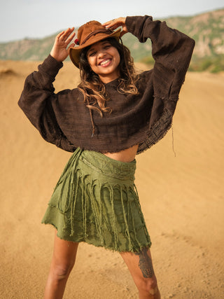 Sivana Fringe Skirt