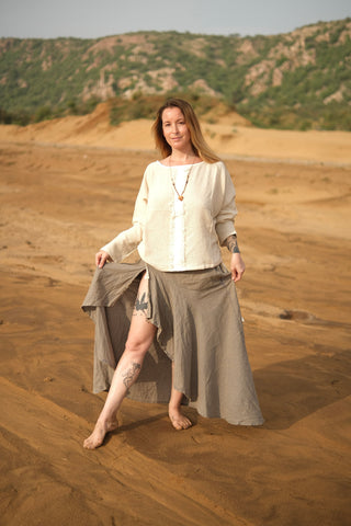 Layered Boho Skirt