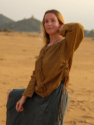 Bohemian Long-Sleeve Top