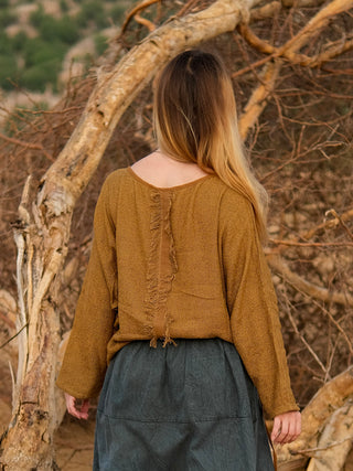 Bohemian Long-Sleeve Top