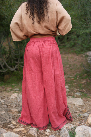 Fisherman Wrap Pants – Hand Block Print Cotton Pants