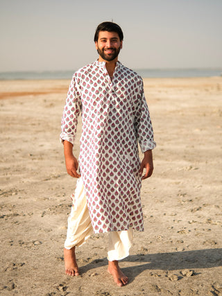 Arnit Handblock Printed Cotton Kurta