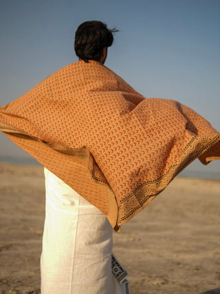 Iravan Handblock Printed Cotton Sarong