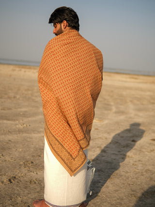 Iravan Handblock Printed Cotton Sarong