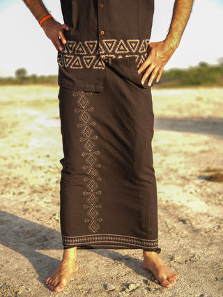 Dharava Tribal Cotton Dhoti