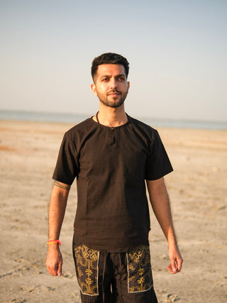 Sahasra Mandala Printed Cotton kurta