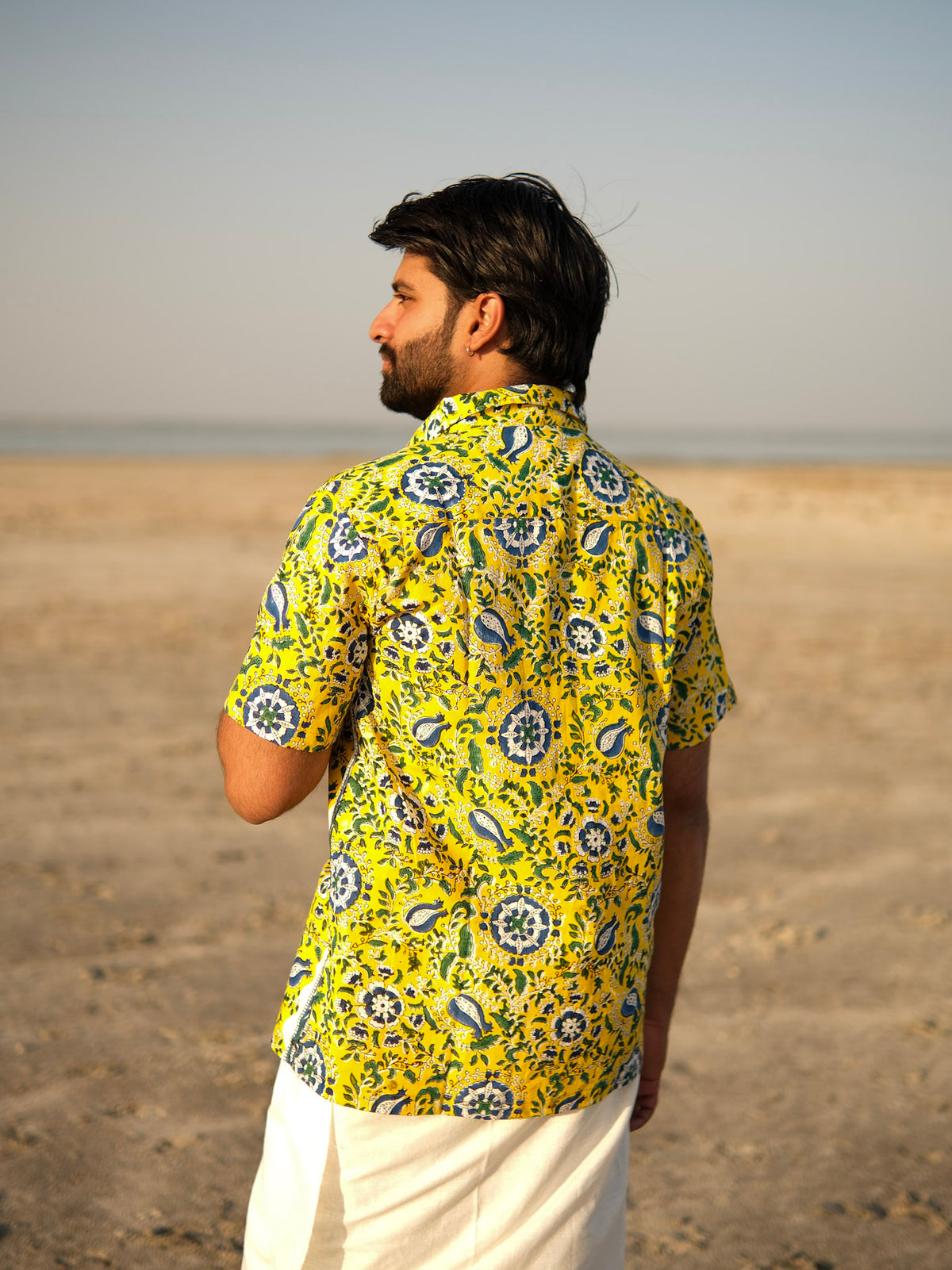 Kavya Handblock Printed Cotton Shirt
