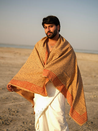 Aarav Handblock Cotton Sarong
