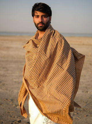 Nirav Handblock Cotton Sarong