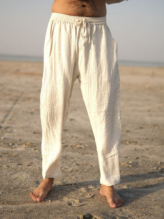 Nirvan Off-White  Pants