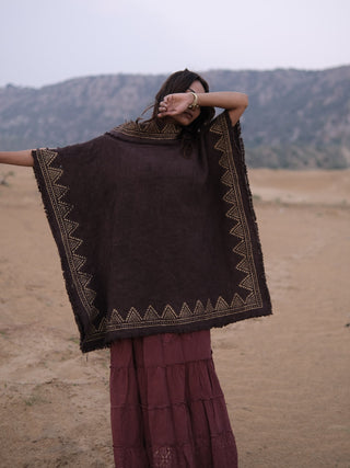 Kailash Loom Poncho