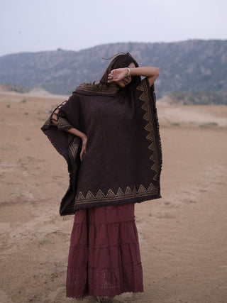 Kailash Loom Poncho
