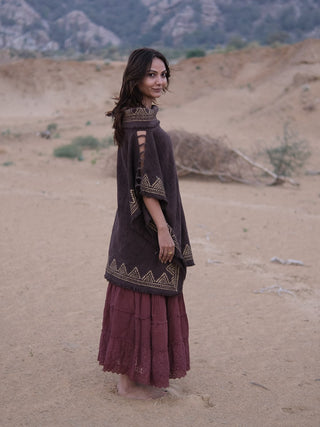 Kailash Loom Poncho