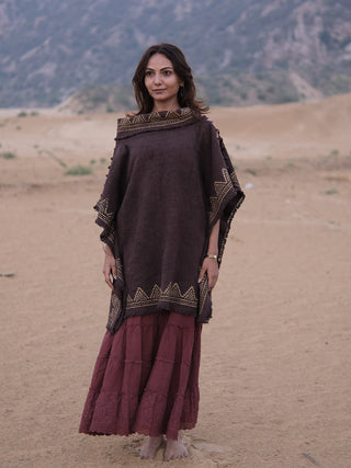 Kailash Loom Poncho