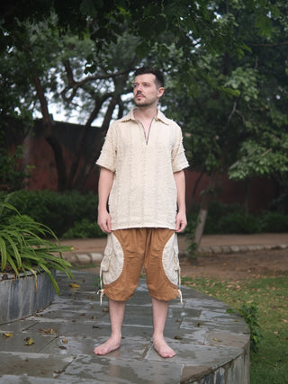Zameen Cargo Capri Pants