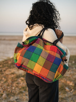 Aaravi Handwoven Cotton Tote Bag