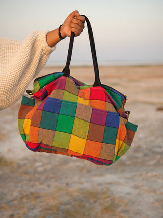 Aaravi Handwoven Cotton Tote Bag