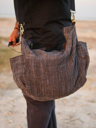Aaravi Handwoven Cotton Tote Bag