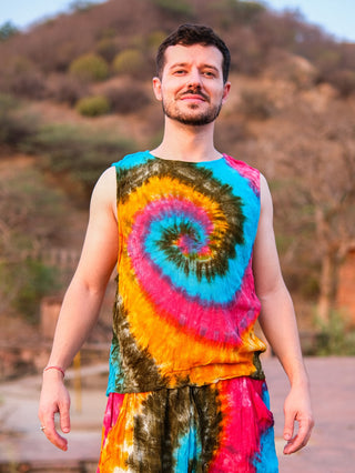 Rainbow Tie-dye T-shirt