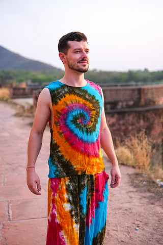Rainbow Tie-dye T-shirt