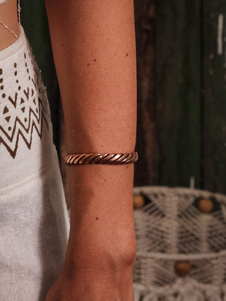 Copper Twist Bracelet