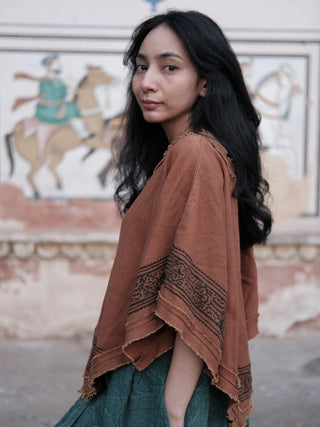 Rangrez Frayed Top