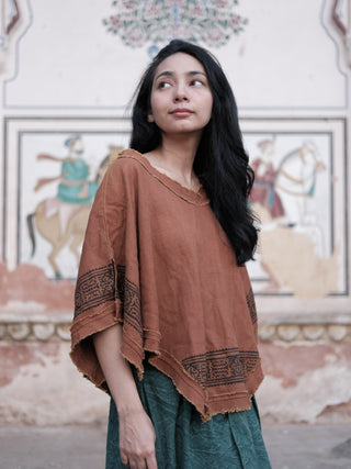Rangrez Frayed Top