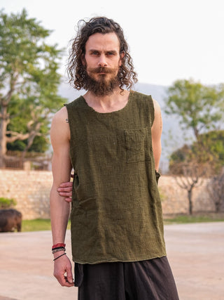 Fisherman Sleeveless T-shirt