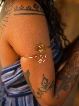 Astitva Brass Armlet