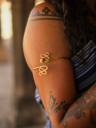 Astitva Brass Armlet
