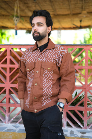 Arka Tribal Panel Jacket