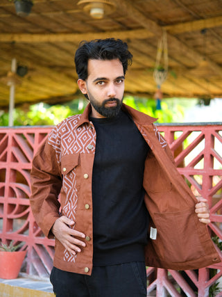 Arka Tribal Panel Jacket