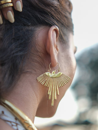 Phoenix Wing Boho Earrings