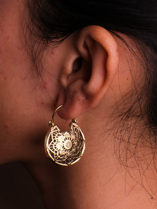 Sacred Mandala Earrings