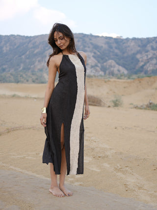 Veya Slit Dress