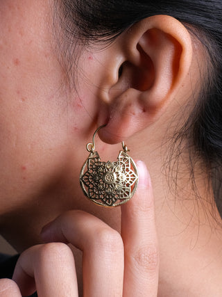 Sacred Mandala Earrings