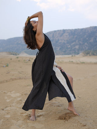 Veya Slit Dress