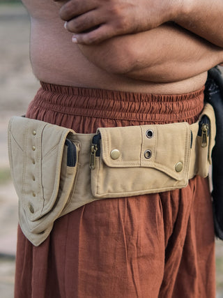 Verdant Multi-Pocket Utility Belt Bag