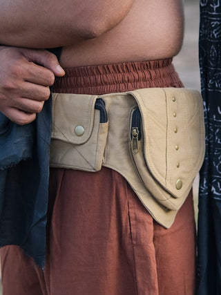 Verdant Multi-Pocket Utility Belt Bag