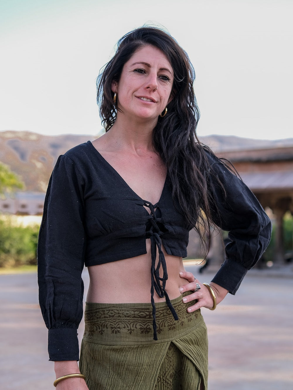 Tie up Crop top